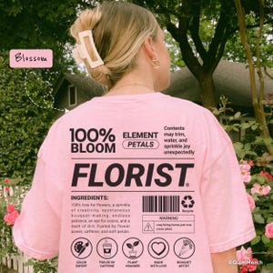 Florist Definition T-Shirt: Botanical Garden Graphic Tee