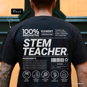 STEM Teacher Shirt: Gift for Engineering Science and Robotics Educators