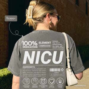 Funny NICU Nurse Shirt, Neonatal Nurse Appreciation Gift, NICU Definition T-Shirt, Cute Nicu Rn Tee, NICU Nurse Crew Gift
