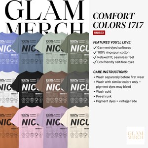 Comfort Colors 1717 :  Product Features and Care Instructions