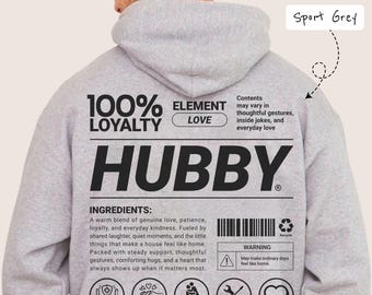 Funny Hubby Hoodie, Husband Gift, Marriage Humor Sweatshirt