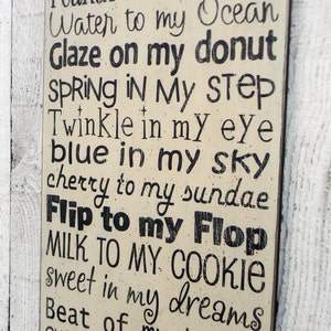 You are the peanut to my butter, master bedroom wall decor, gift for wife husband, romantic wall art