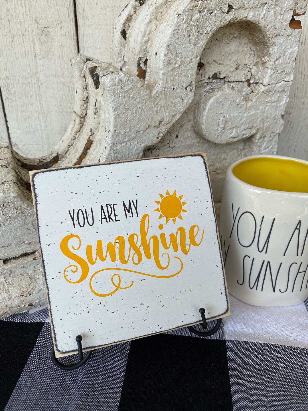 Hand Painted 'you Are My Sunshine' Wood Sign - Nursery Decor, Sunshine ...