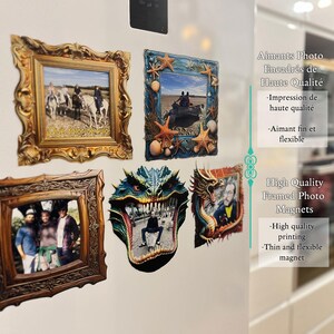 Personalized Fridge Magnets – Unique Gifts with Elven, Chic, Nautical, Funky, Fantasy Themes and More – Original Magnetic Decor!