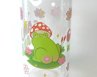 Sana Sana Colita De Rana Glass Tumbler