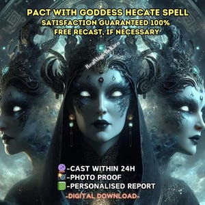 Pact With GODDESS HECATE, RARE Pact, Magic Ritual, Extreme Pact