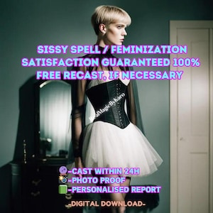 Strongest Feminization Spell, Sissy Spell, Feminize Someone or Yourself- LGBTQ - Change Gender- Change Identity Spell- The Strongest Spell