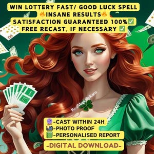 WIN LOTTERY FAST - Fast Money -Instant Good Luck Spell - Money Spell - Abundance - Millionaire Spell - The Strongest Spell