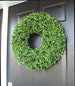 Year Round Wreath, Front Door Decor, Faux Boxwood Wreath, Outdoor Boxwood, Spring Wreath, Summer Wreath, Home Decor, Dining Room Wall Decor 