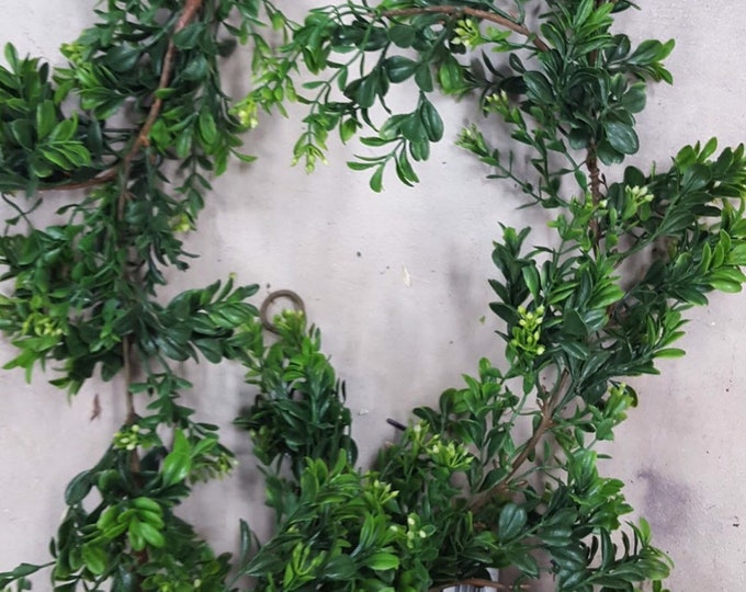 Artificial Boxwood Garland, Christmas Decor, Christmas Decoration,  Garland Supply  FREE SHIPPING