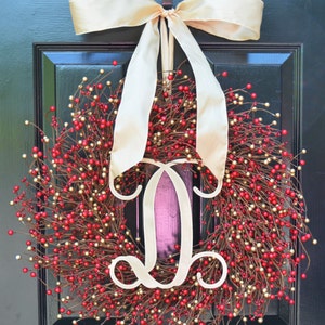 SALE Red Gold Berry Wreath Christmas Wreath,Wedding Wreath- Door Wreath Christmas Wreath Christmas Holiday Decorations Outdoor Decor SALE