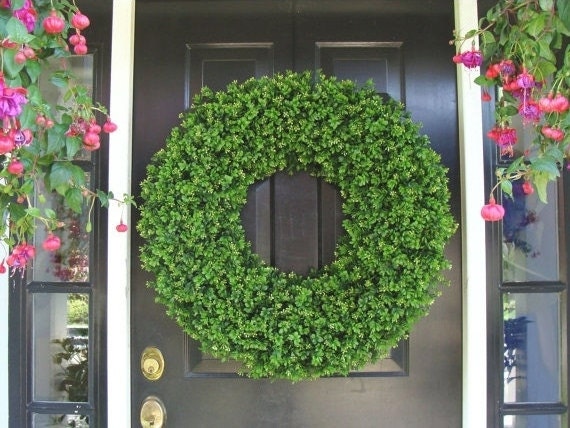 xl decor boxwood holiday wreath outdoor christmas wreath extra large boxwood wreath ceremony decor outdoor spri - Large Outdoor Christmas Wreath xl decor boxwood holiday wreath outdoor christmas wreath extra large boxwood wreath ceremony decor outdoor spri - Large Outdoor Christmas Wreath