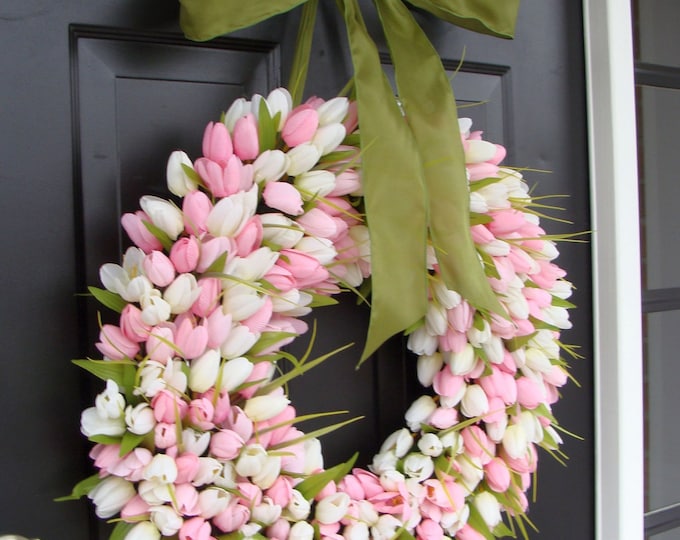 Mother's Day Gift- Mother's Day Wreath- Gift for Her- Mother's Day Bouquet- Mothers Day Flowers- Silk Spring Wreath- Spring Decor
