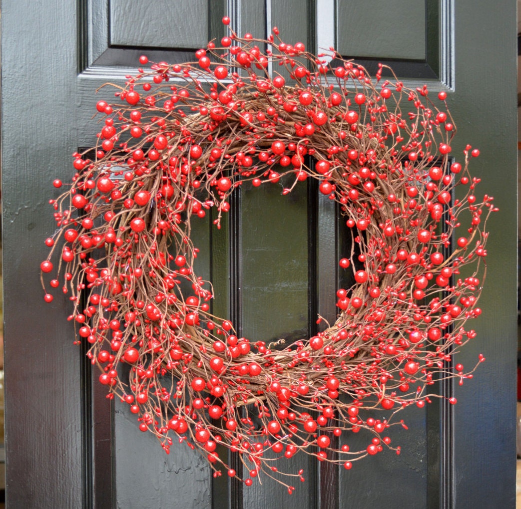 Red Berry Winter Wreath Red Berry Winter Wreath