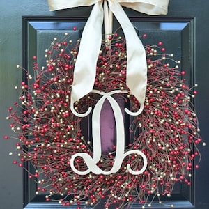 Best Selling Spring Wreath Cream Berry Wreath Door Wreath Year Round Wreath White Wedding Wreath Christmas Wreath Spring Decor Fall Wreath Red/Gold