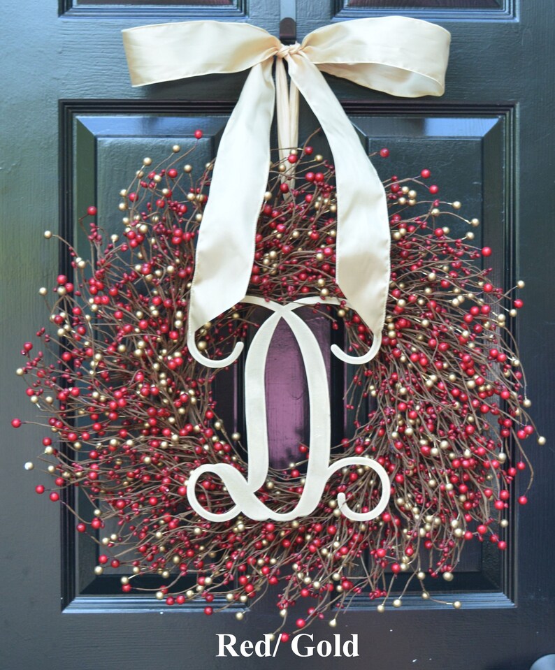 Best Selling Spring Wreath Cream Berry Wreath Door Wreath Year Round Wreath White Wedding Wreath Christmas Wreath Spring Decor Fall Wreath Red/Gold