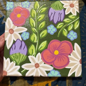 floral painting