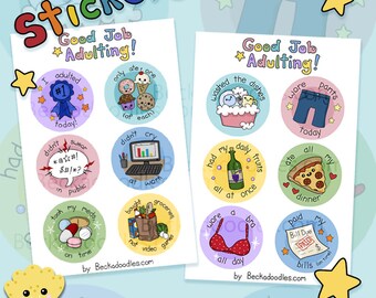 Adult stickers | Etsy