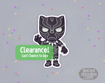 Cute Black Panther Sticker