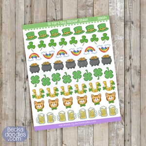 SS1034 Lucky St. Patrick's Day-stickervel