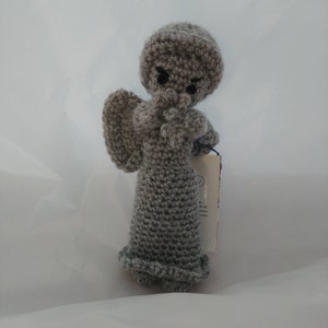 Crocheted Weeping Angel Doll - yarn craft