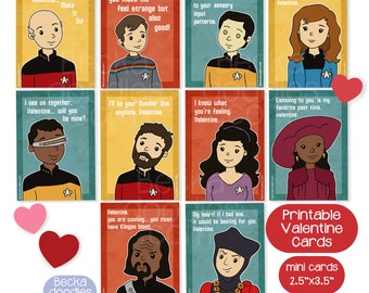 Star Trek Valentine | Etsy