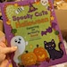 Printable Spooky Cute Halloween Coloring Book Print and Color - Etsy
