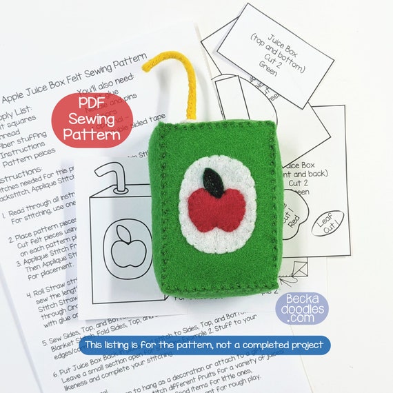 Panneau En Feutre Suspendu Avec Message - Déco DIY Cadeau (Rouge + Vert)