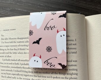 Magnetische bladwijzers met spookthema voor Halloween | Gelamineerd