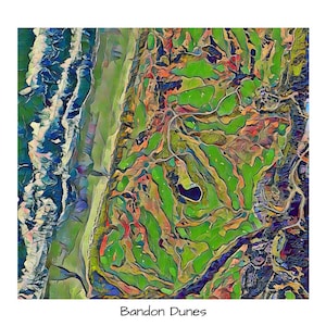 Golf Course Map Artwork
