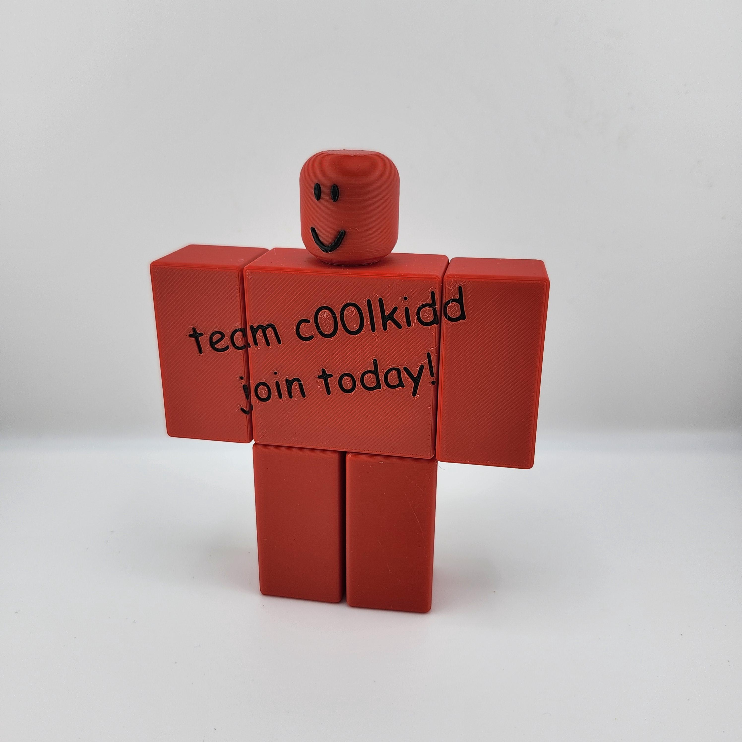 Magnetic Roblox c00lkidd Figure: Detachable Limbs