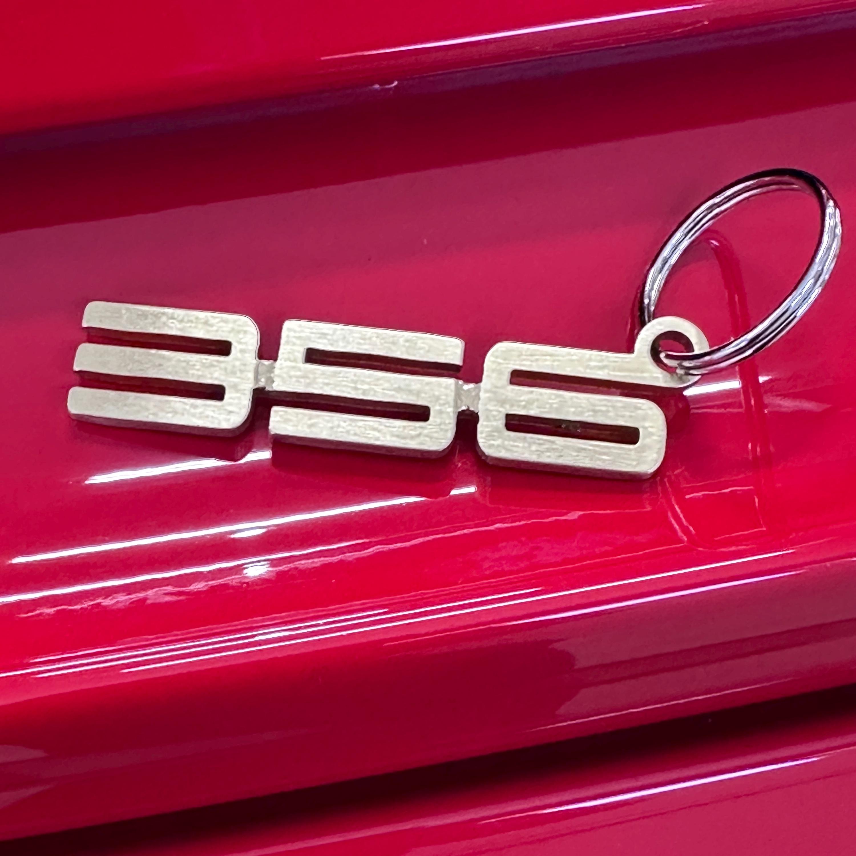 356 Porsche Style Keychain