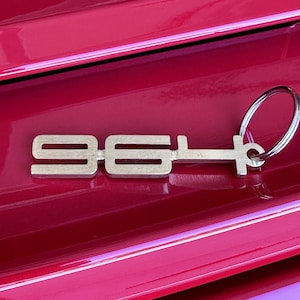 964 Porsche Style Keychain