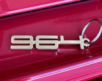 964 Porsche Style Keychain