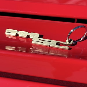 911SC Porsche Style Keychain
