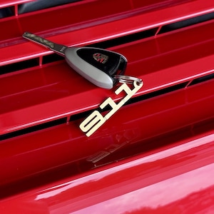911 Porsche Style Keychain
