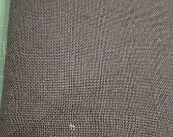 Navy Burlap Fabric