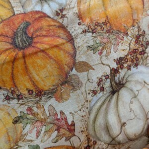 Harvest Pumpkin Fabric