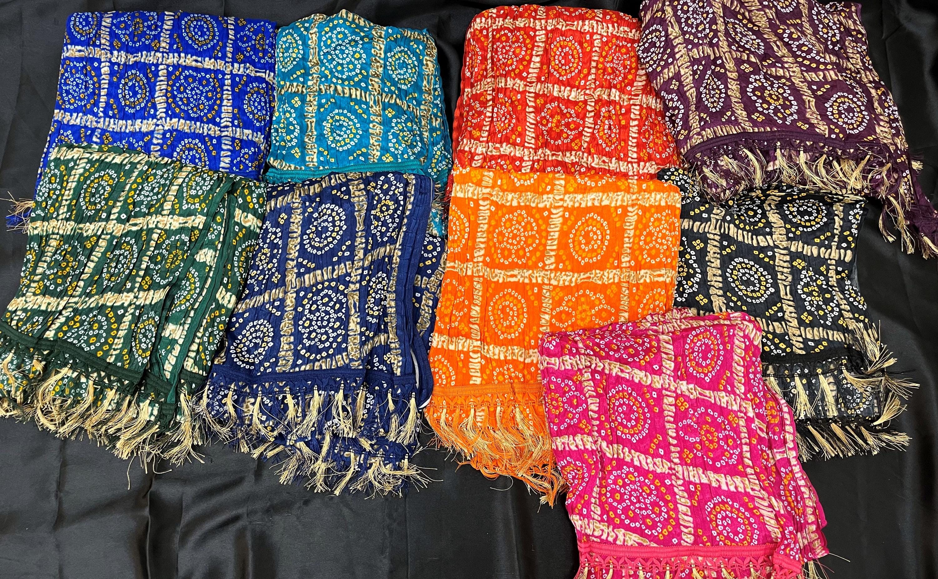 Bandhani / Dupattas / Multiple Colors - Etsy