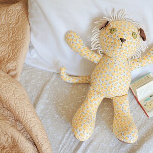 Lyle Lion Stuffed Animal Sewing Pattern image 3