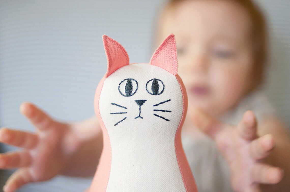 Kitty Cat Stuffed Animal Sewing Pattern Etsy
