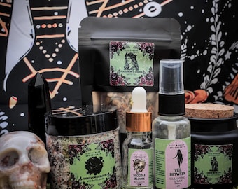 Conjunto ritual de Perséfone: Diosa de la primavera, regalo de bruja artesanal