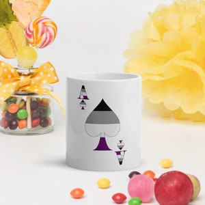 Asexual/Aromantic Pride Ace 11oz Mug
