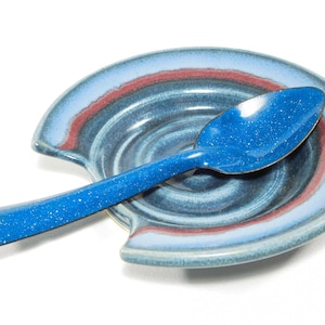 Stoneware Spoon Rest, Handmade