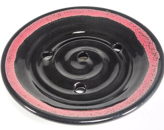 Soap Drainer, Handmade Ceramic, Wheel Thrown, Classic