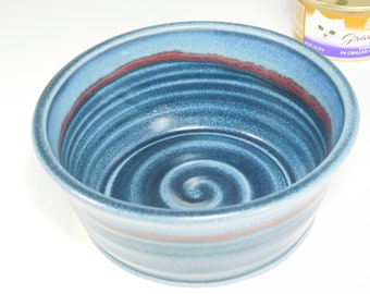 Pottery Pet Bowl, Handmade