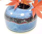 Japanese Flower Ikebana Container, Ceramic, Handcrafted, Classic