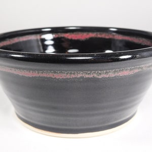 Dog Food Dish, Pet Bowl, Wheel Thrown Stoneware