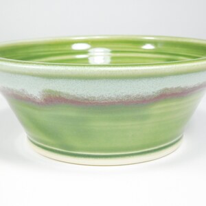 Dog Bowl, Stoneware Pottery, Wheel Thrown image 8