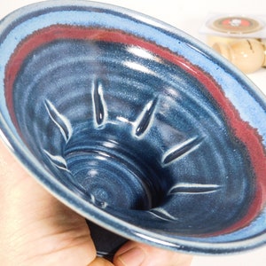 Ceramic Shave Bowl, Handmade Stoneware